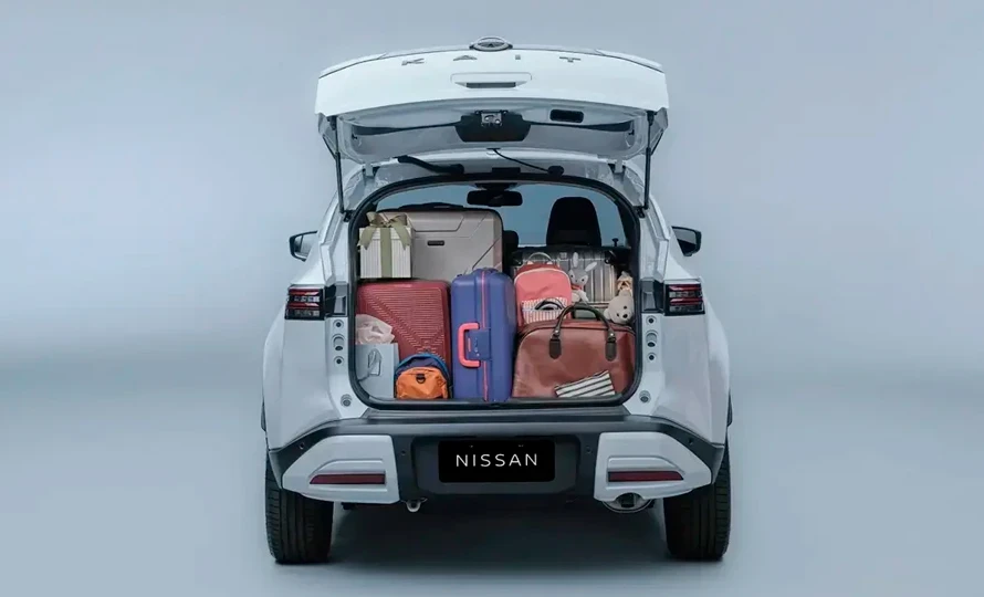 Nissan Kait - porta-malas espaçoso